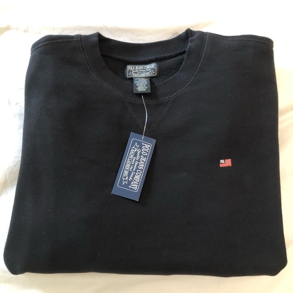 Vtg Ralph Lauren Polo Jeans Co. RL Logo crewneck - Picture 2 of 8